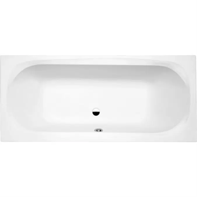 HOTLINE DUO BATH TUB 180X80, WHITE