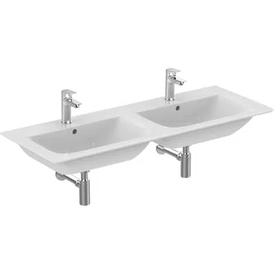 Image pour CONNECT AIR Lavabo-plan double 124 x 46 cm