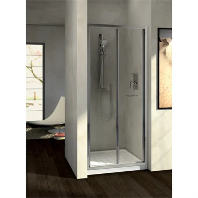 BIM object - 無料でダウンロードができます。 KUBO B/FOLD 70 Unhand Door BRT/SIL SATIN ...