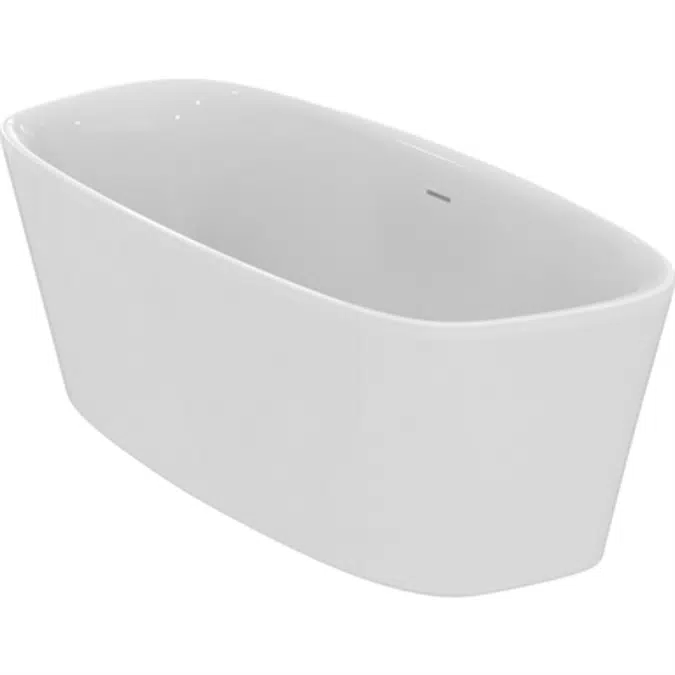DEA/VARA F/S BTH 180X80 WHITE TRAPZIO