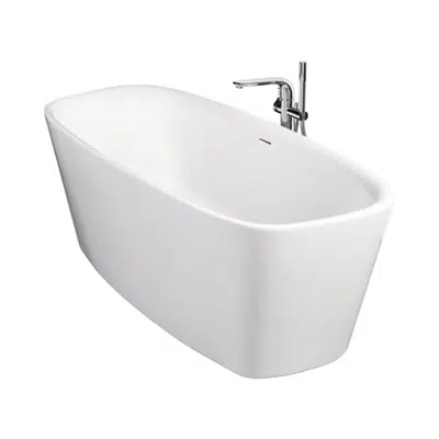 Image for DEA/VARA F/S BTH 180X80 WHITE TRAPZIO