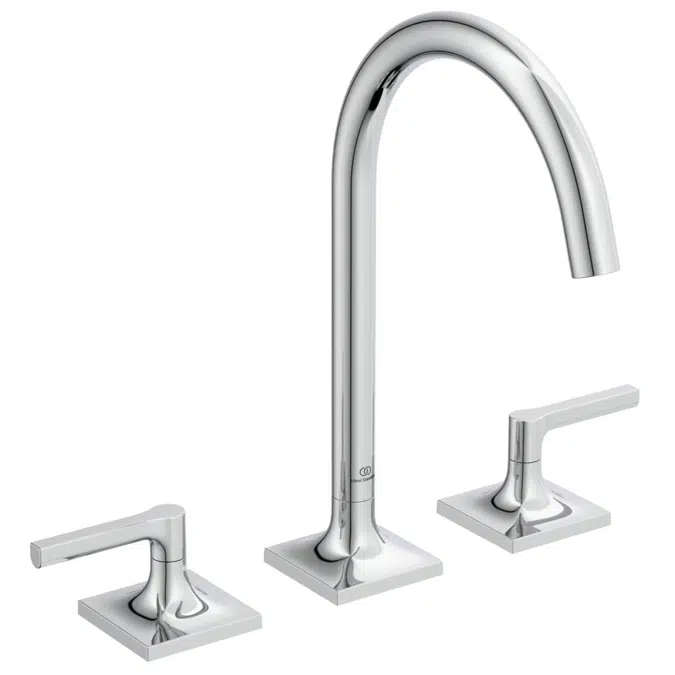 JOY NEO 3 HOLE BASIN DUAL CONTROL WITH LEVER HANDLES