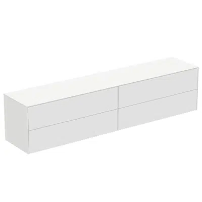Conca BSN UN 240X50X55 4 DR+WTOP NOCUT  WHMT图像