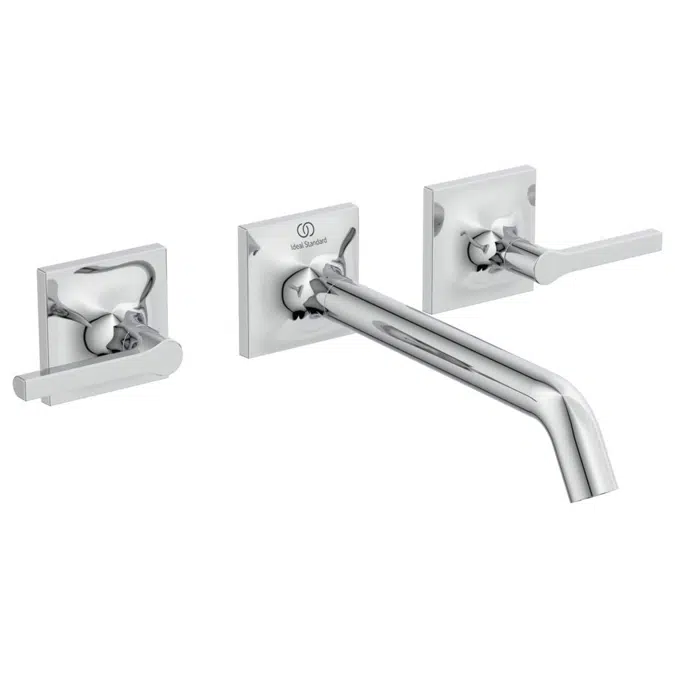 JOY NEO BASIN BUILT IN DUAL CONTROL – 206MM WITH LEVER HANDLES, KIT 2.