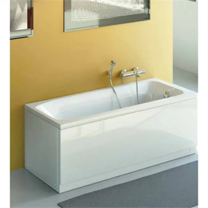BIM objects - Free download! HOTLINE LAT PAN 75 EU FIX White | BIMobject