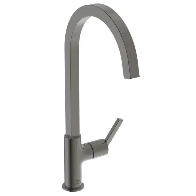 GUSTO SLIM SINK MIXER C SQUARE SPOUT BLUE START