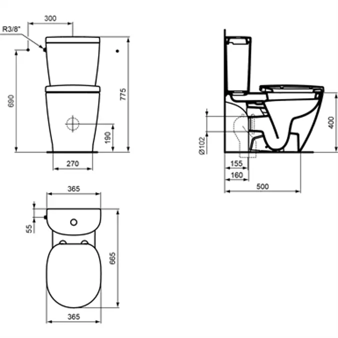 BIM objects - Free download! CONNECT CC PAN HO PERGMON STD CC | BIMobject