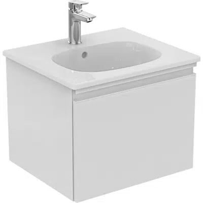 Immagine per TESI MAVONE VTY UNIT 50X44 GLS WHT 1DRWR