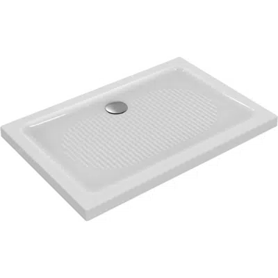 Image for CONNECT Shower Tray 120X80 White WASTE WALL