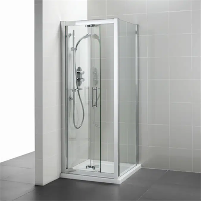 Synergy 800mm Shower Side Panel Clear Glass