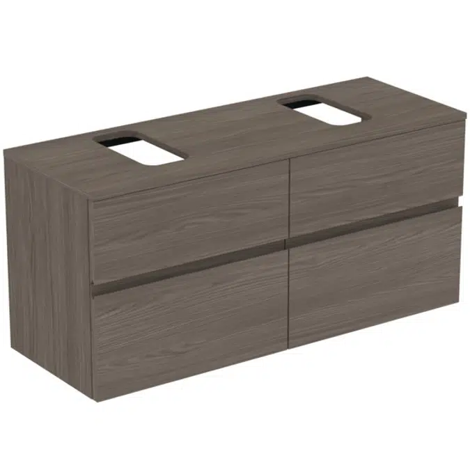 FINESSE BSN UN 4DRWS 120X44CM BSP GEMT