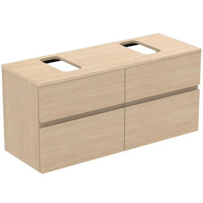 FINESSE BSN UN 4DRWS 120X44CM BSP GEMT