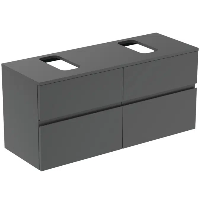 FINESSE BSN UN 4DRWS 120X44CM BSP GEMT