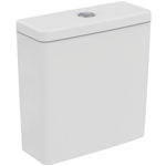 la dolce vita® cistern, bottom inlet, trim mounted, pre-adjusted, 4,5/3 l, white