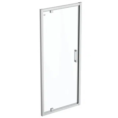 Immagine per CONNECT 2 PIVOT DOOR  90 CLEAR GLASS BRIGHT SILVER FINISH