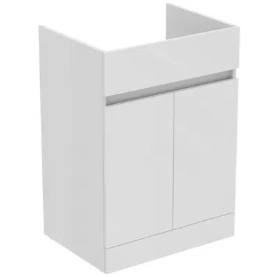 EUROVIT+/ULYSSE+/SIMPLICITY+ | Basin unit 600x440x846 mm, 2 doors için görüntü