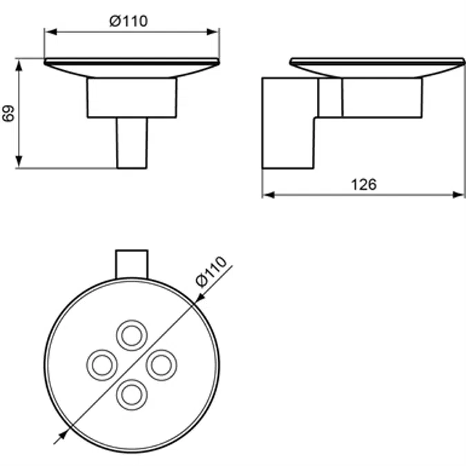 CONNECT soap dish