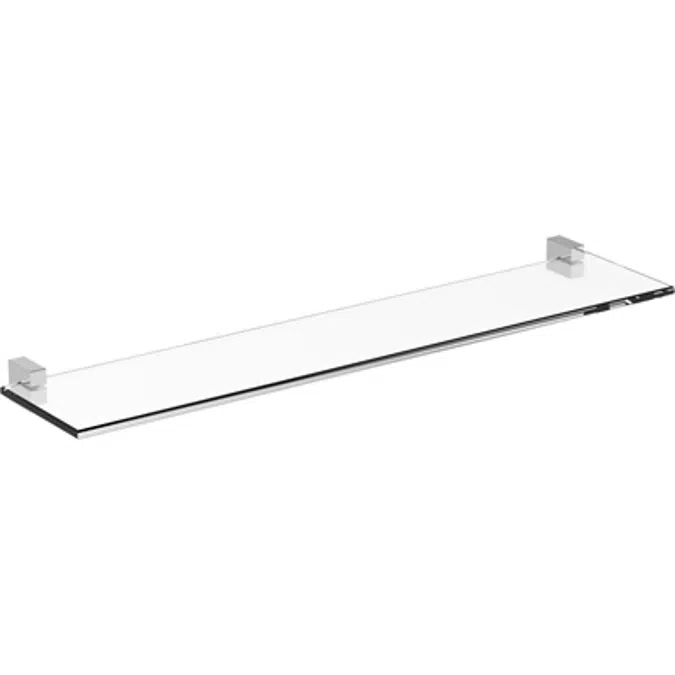 STRADA glass shelf 600x138mm