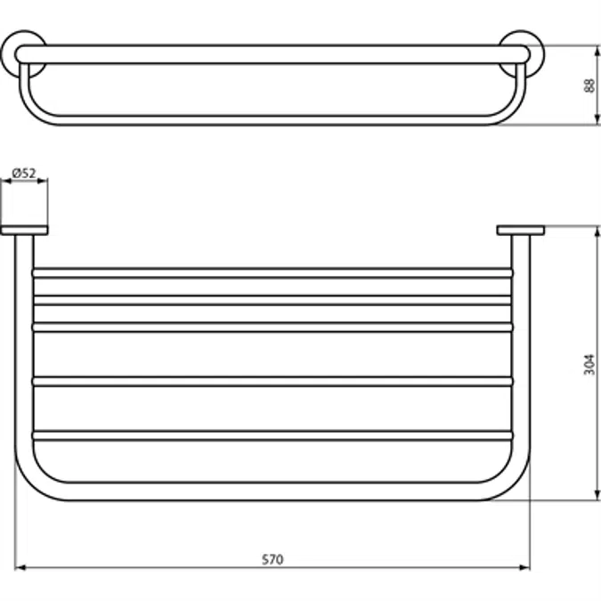 Iom Towel Rack