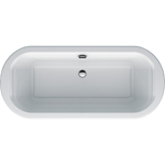 active bath oval 180x80mm oval, white, ig