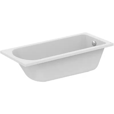 billede til HOTLINE TUB RECT 160X70 WHITE