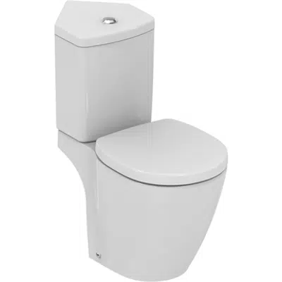 Image for CONNECT Space WC Pack CC WHITE & SEAT CORNER