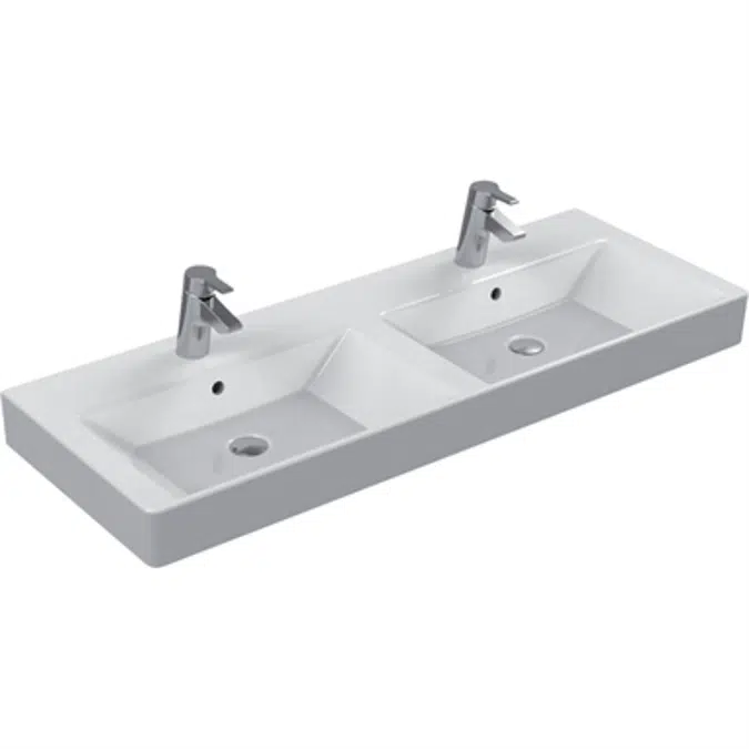 STRADA Double Basin 120 White 2OF VAN GR.IP