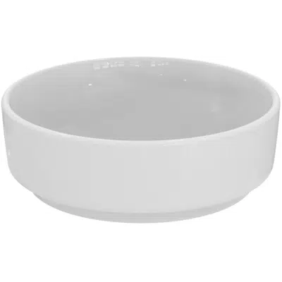 Image for I.LIFE O  Vessel 400x400x130 mm in white glossy finish, without overflow  Space saving basin