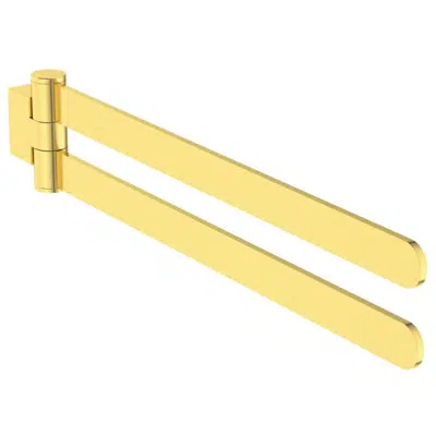 Conca Towel Bar Double 450 Round图像