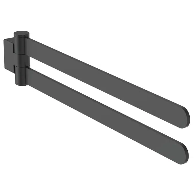 Conca Towel Bar Double 450 Round