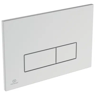 Image for OLEAS P2 FLUSH PLATE DUAL WHITE IDEAL STANDARD BRANDED