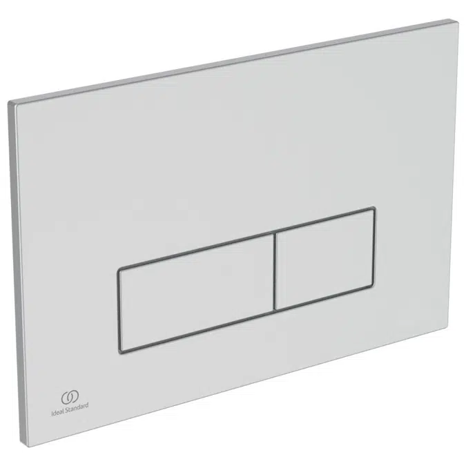 OLEAS P2 FLUSH PLATE DUAL WHITE IDEAL STANDARD BRANDED