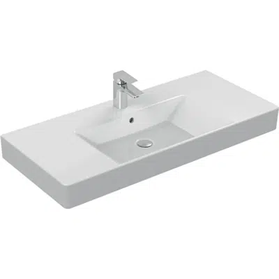 imagem para STRADA vanity basin 1010x455mm, 1 taphole, with overflow