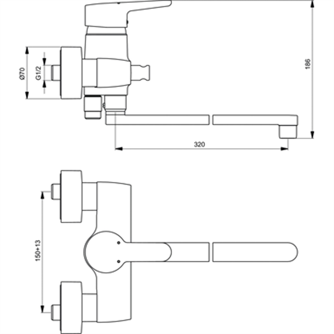 BIM objects - Free download! CONNECT BLUE BSH/BSN MXR EXPSD CHROME ...