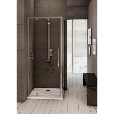 Image pour KUBO PV 95 UNHAND DOOR IC BRT/SIL CLEAR