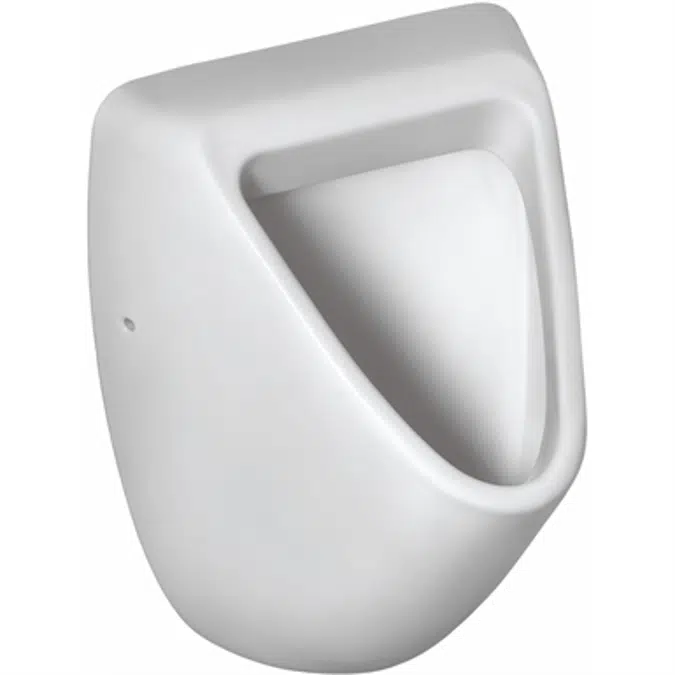 BIM object Urinals EUROVIT urinal 360x335mm, back inlet Ideal