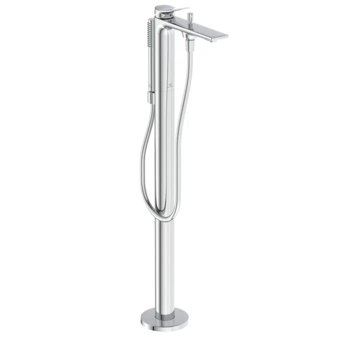 Conca Freestanding Bath & Shower Mixer Kit 2 and Shower Set