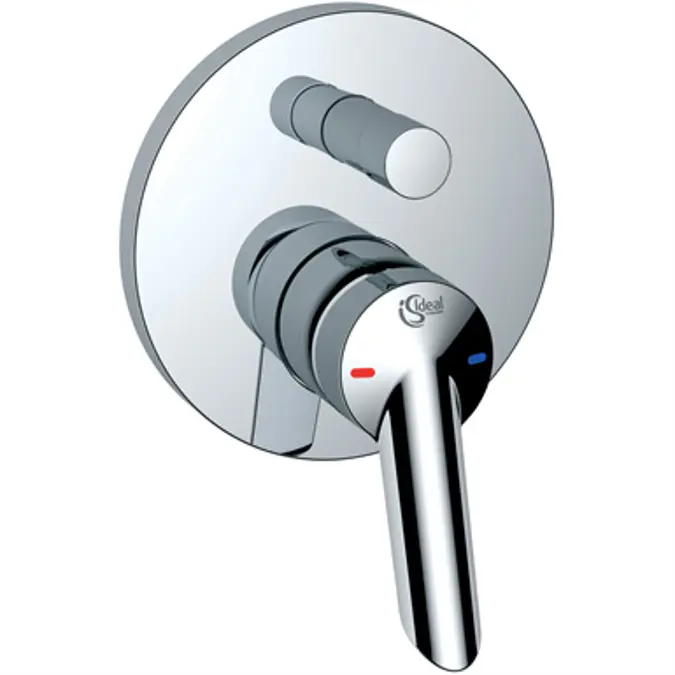BIM objects - Free download! CERAPLUS build-in bath shower lever ...