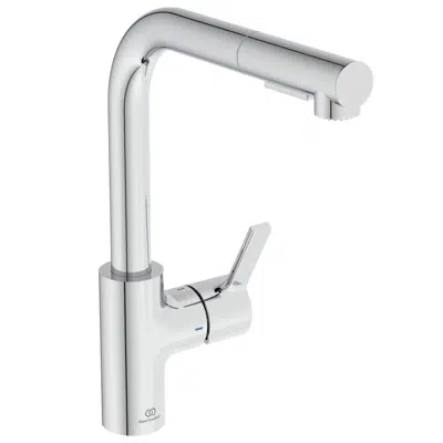 billede til GUSTO SLIM SINK MIXER P/O 2 FUNTIONS BLUE ST