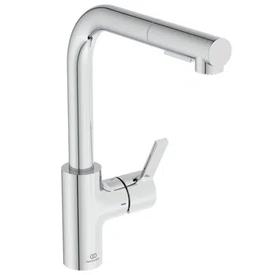 Image for GUSTO SLIM SINK MIXER P/O 2 FUNTIONS BLUE ST
