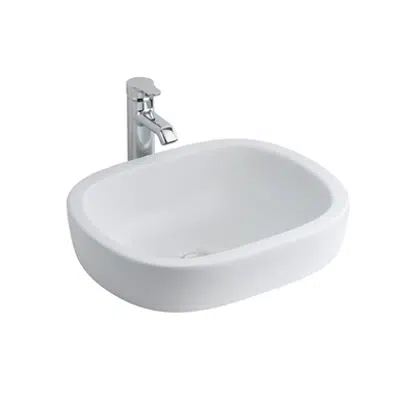 Image for Jasper Morrison Vessel Washbasin, 50cm No Taphole