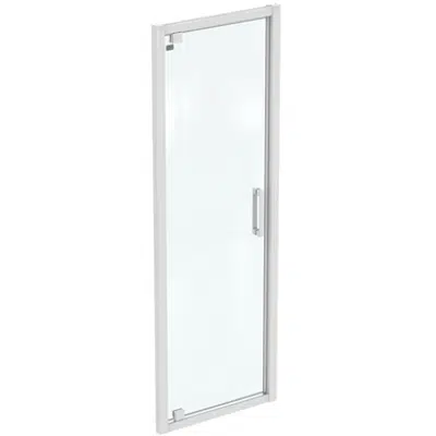 Immagine per CONNECT 2 PIVOT DOOR  70 CLEAR GLASS BRIGHT SILVER FINISH