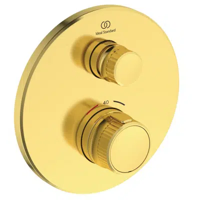 Bild für Ceratherm Navigo Brausethermostat 1 Bedienelement und runde Rosette