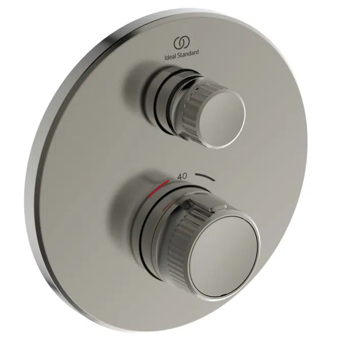 Ceratherm Navigo Brausethermostat 1 Bedienelement und runde Rosette