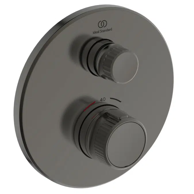 Ceratherm Navigo Brausethermostat 1 Bedienelement und runde Rosette