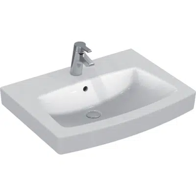 Image for 21/VENTUNO LAVY VANITY TOP 70 OVERPIN WH