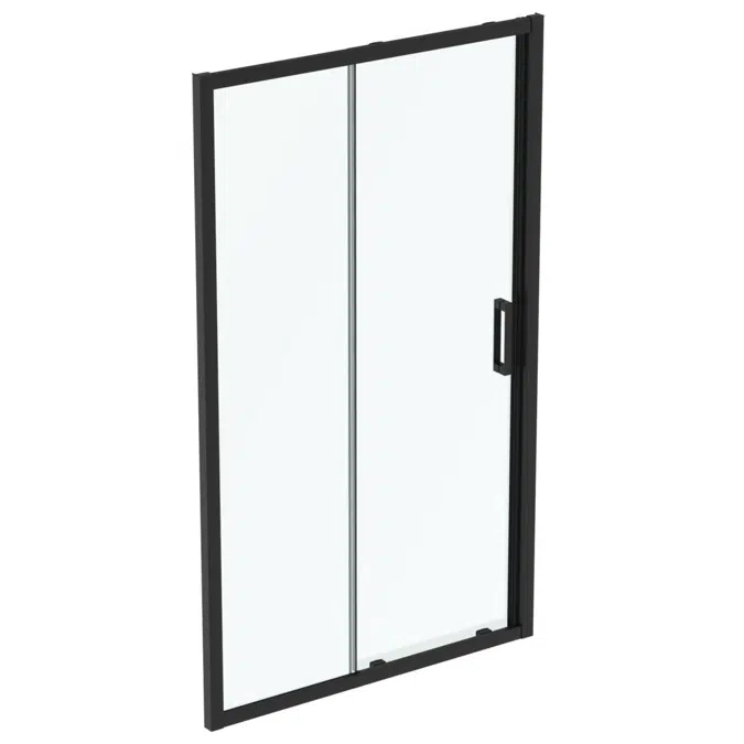 CONNECT 2 SLIDER DOOR 120 CLEAR GLASS BRIGHT SILVER FINISH