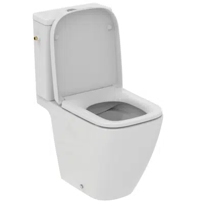 Image for i.life S Close Cloupled rimless WC Pan, Horizontal Outlet with 6/3 L site inlet cistern