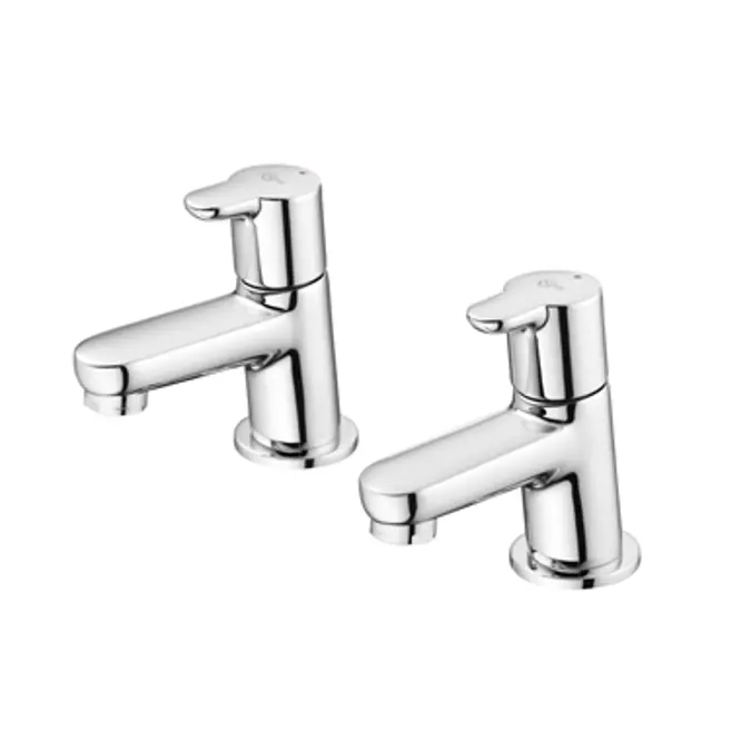 BIM objects - Free download! Concept Bath Pillar Taps | BIMobject