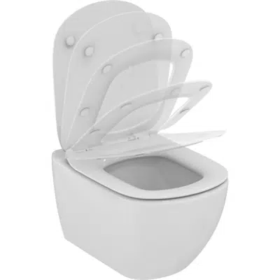 Bild für TESI WALL HUNG WC PAN, SOFT CLOSE SEAT & COVER